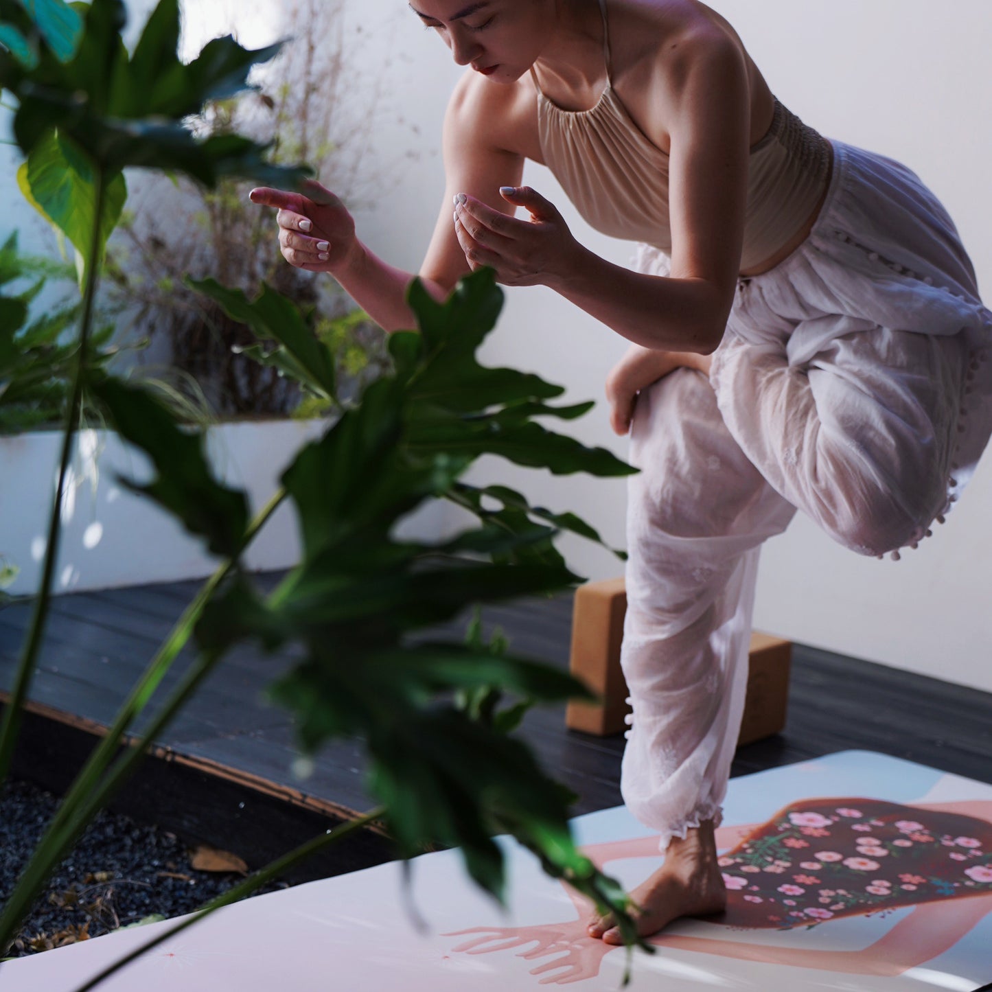 MyogaMat Flower girl Yoga Mat