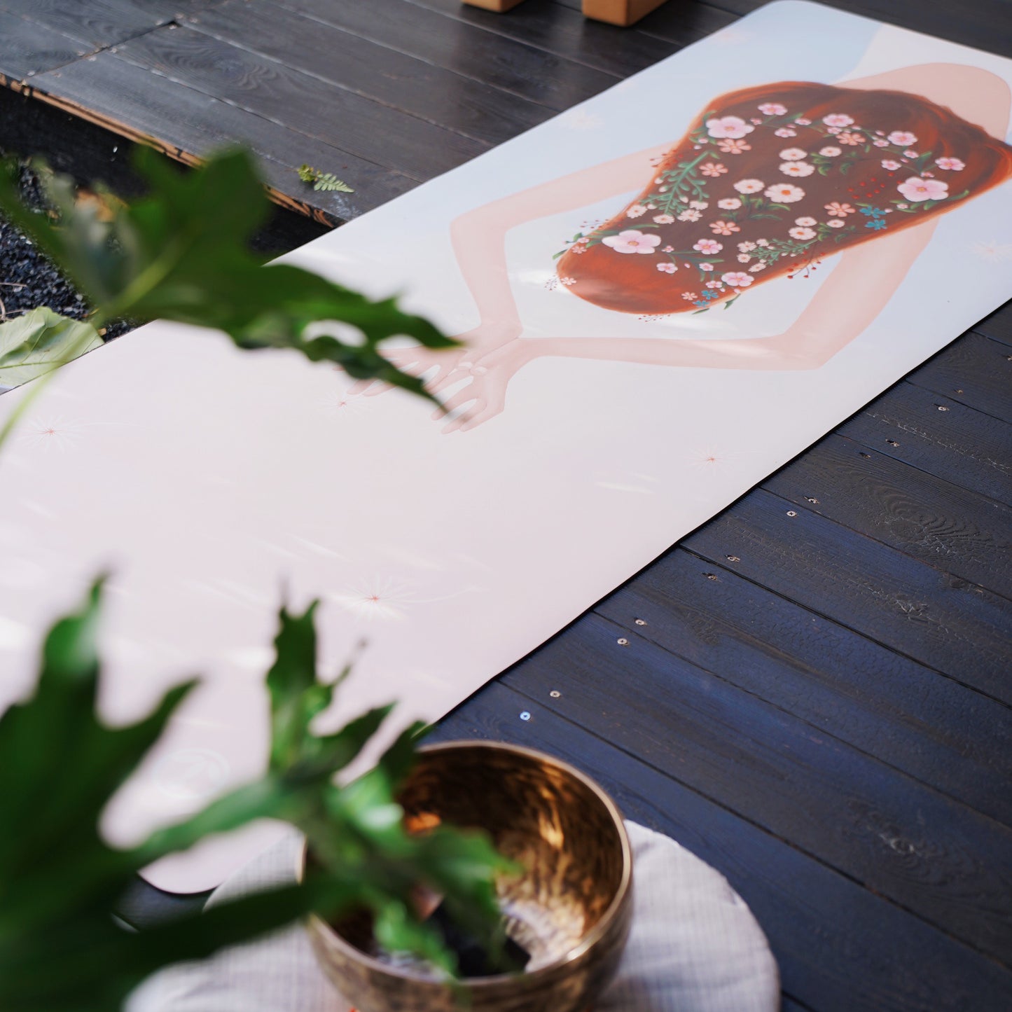 MyogaMat Flower girl Yoga Mat
