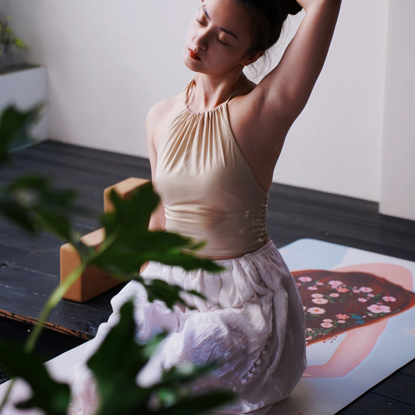MyogaMat Flower girl Yoga Mat