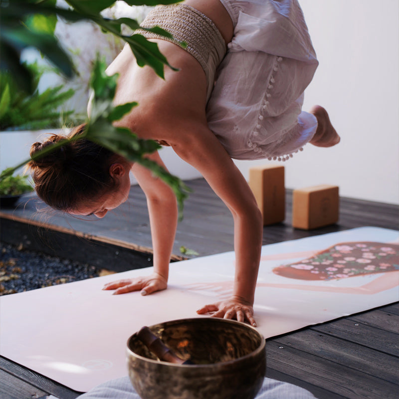 MyogaMat Flower girl Yoga Mat
